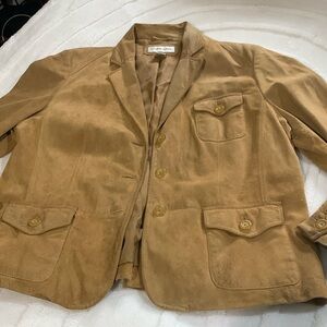 Great Preston & York Leather Chore Jacket